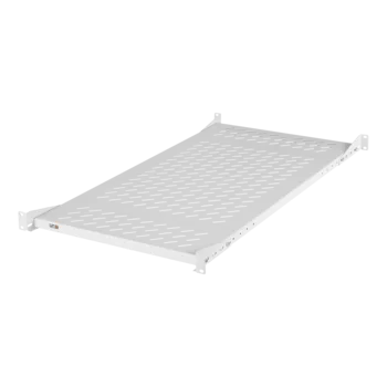 Полка стационарная усиленная TLK, 19", Ш437хГ860мм, для шкафа и стойки глубиной 1000мм, серая