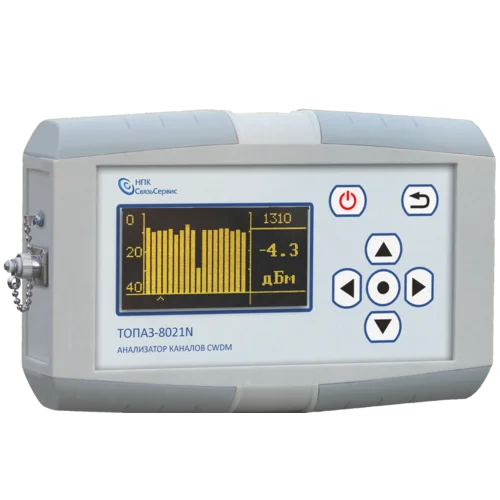 Оптический анализатор каналов CWDM ТОПАЗ-8021N