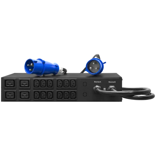 Стоечный переключатель нагрузки Tesla Power 2U, 32A