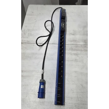 Блок розеток с функцией измерения серия Basic 10хShuko, 3хC19 с замком, вход IEC60309 (16A 230 В 2P+E)