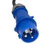 Блок розеток с функцией измерения серия Basic 10хShuko, 3хC19 с замком, вход IEC60309 (16A 230 В 2P+E)