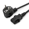 Шнур питания электрический силовой, серии TP-PC, EU-Schuko/IEC 60320 С13 прямой, 250B, 10A, 3х1.0 мм², 1.8 м