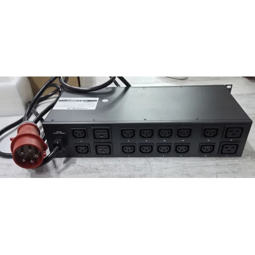 Управляемый блок розеток Tesla Power серии PRO 16 розеток, 3 фазный