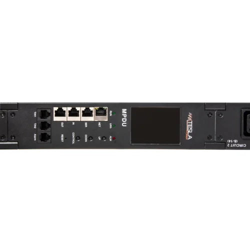 Блок розеток с функцией измерения серия STD, 20xC13, 4xC19, вход IEC60309 32A (2P+PE)