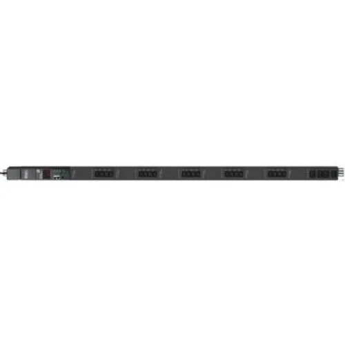 Управляемый блок розеток Tesla Power серии STD 24 розетки, вертикальный монтаж, IEC 60309 32A(2P+E), отсутствует упаковка