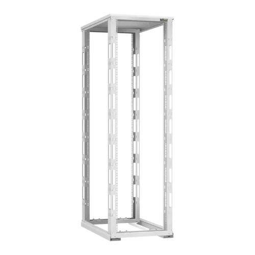 19" Монтажная стойка двухрамная 42U Ш600xГ1000мм, серая