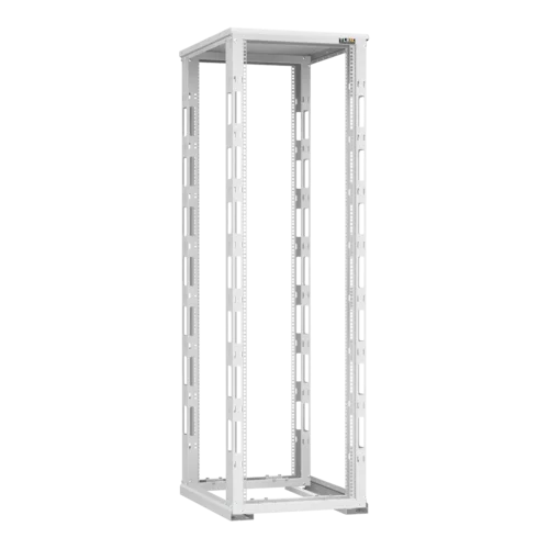 19" Монтажная стойка двухрамная 42U Ш600xГ800мм, серая