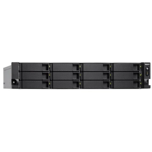 Сетевое хранилище Qnap TS-1283XU-RP-E2124-8G, 12xSATA 2,5", 3,5", 4x1000Base-T, 2x10Gbe SFP+, без дисков