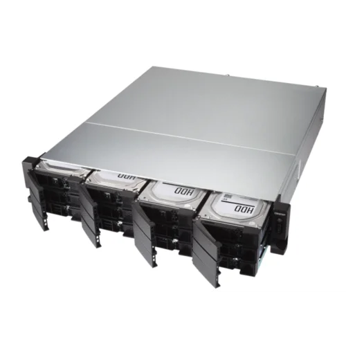 Сетевое хранилище Qnap TS-1283XU-RP-E2124-8G, 12xSATA 2,5", 3,5", 4x1000Base-T, 2x10Gbe SFP+, без дисков