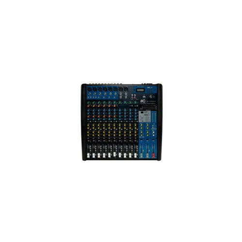 Микшер ITC TS-14PFX-4, 14 каналов ввода, 4 группы вывода, с MP3-плеером и 24-битным DSP