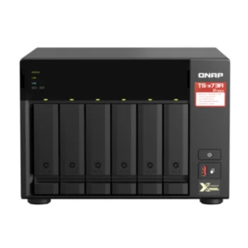 Сетевое хранилище Qnap TS-673A-8G, 6xSATA 2,5", 3,5", 2x1000Base-T, 2x2500Base-T, без дисков
