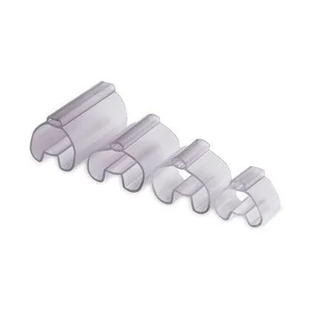 Трубочка прозрачная для жесткой маркировки 1.5-2.5мм длина 12мм (уп.1000шт) DKC TUB1201