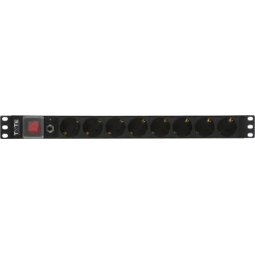 Блок распределения питания Lanmaster TWT-PDU19-10A8P гор.размещ. 8xSchuko базовые 10A