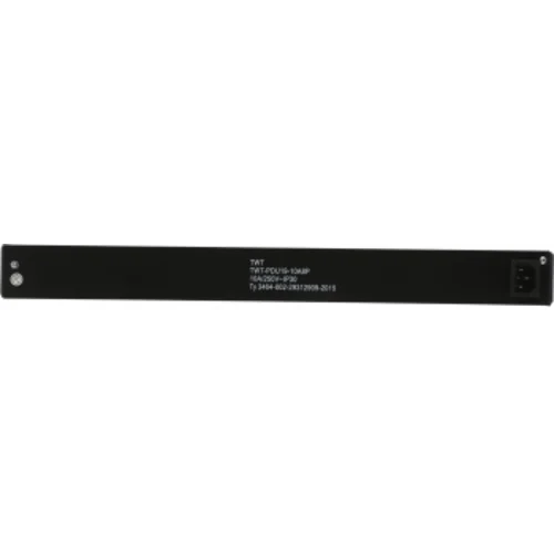 Блок распределения питания Lanmaster TWT-PDU19-10A8P гор.размещ. 8xSchuko базовые 10A