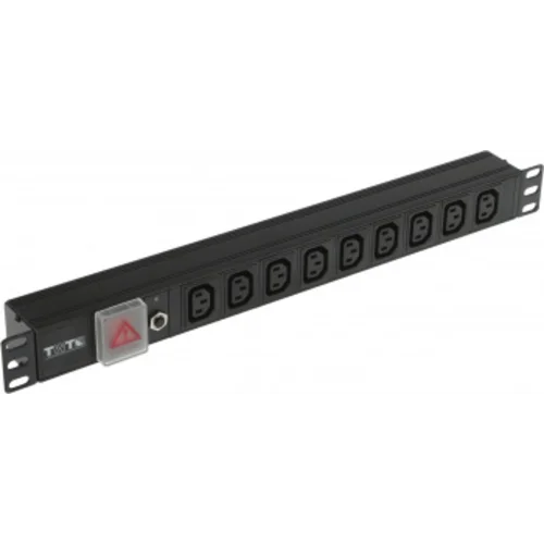Блок распределения питания Lanmaster TWT-PDU19-10A9C3 гор.размещ. 9xC13 базовые 10A без вилки