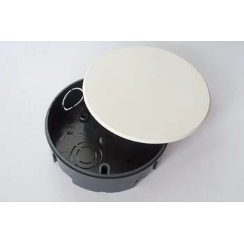 Коробка ответвительная СП 106х17мм (размер коробки без крышки d96х15мм) SE U191