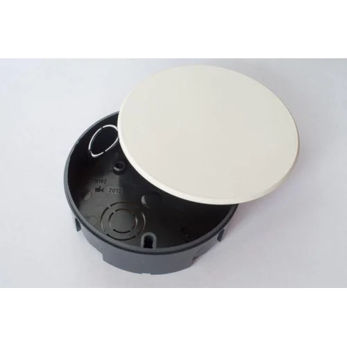 Коробка ответвительная СП 80х17мм (размер коробки без крышки d71х15мм) SE U194