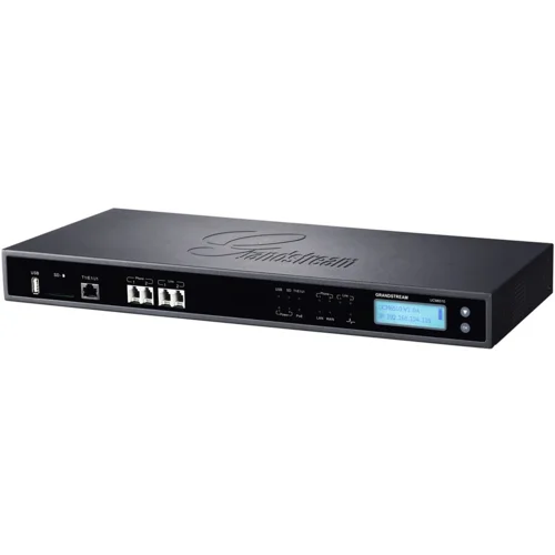 Grandstream UCM6510 - IP ATC. До 2000 абонентов / 200 одновременных вызовов, до 8 конф.,2хFXS, 2xFXO, 1xPRI(E1), 1xWAN, 1xLAN