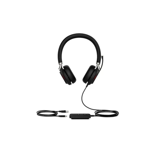 Гарнитура UH38 Dual UC-BAT Дуо, гибридная, USB/Bluetooth, HD звук, шумоподавление, LED-индикатор, з