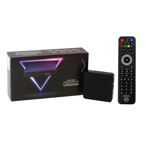 Приставка телевизионная 4K IPTV Vermax UHD250X