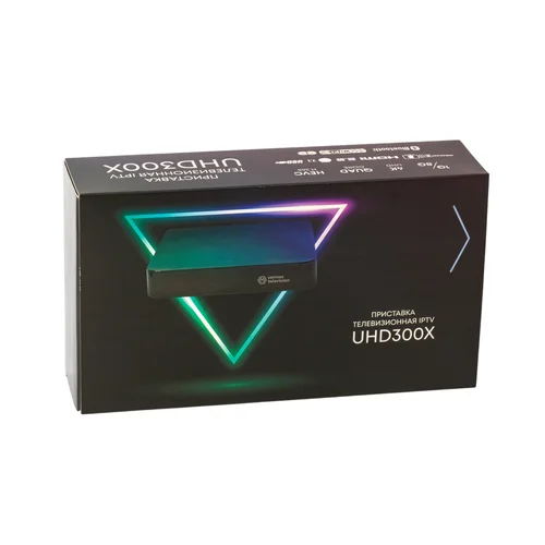 Приставка телевизионная 4K IPTV Vermax UHD300X Смотрешка