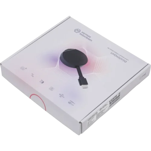 Приставка телевизионная HDMI-Dongle 4K IPTV Vermax UHD450Y2G ATV