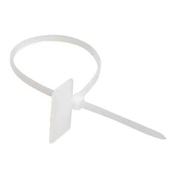 Хомут кабельный ХП1 2.5х110 нейл. бел. с таб. 20х13 (уп.100шт) IEK UHH61-3-110-100