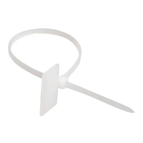 Хомут кабельный ХП1 2.5х110 нейл. бел. с таб. 20х13 (уп.100шт) IEK UHH61-3-110-100