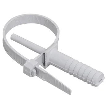 Хомут кабельный дюбельный ХД 7х150 полиамид сер. (уп.50шт) IEK UHH80-7-150-50-K41-F