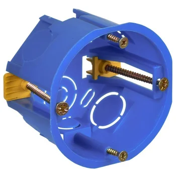 Коробка установочная С3 d68х45 для полых стен (с саморезами и пластик. лапками) IEK UKG10-068-045-00