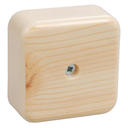 Коробка распаячная ОП 50х50х20 IP20 КМ41206-04 (4 клем. 3кв.мм) сосна IEK UKO10-050-050-020-K34