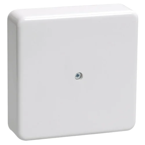 Коробка распаячная ОП 75х75х20 IP20 КМ41212-01 (6 клем. 6кв.мм) бел. IEK UKO10-075-075-020-K01