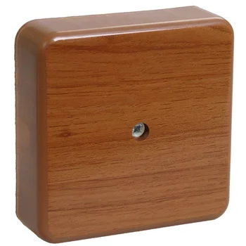 Коробка распаячная ОП 75х75х20 IP20 КМ41212-05 (6 клем. 6кв.мм) дуб IEK UKO10-075-075-020-K24