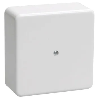 Коробка распаячная ОП КМ 75х75х28 бел. IEK UKO10-075-075-028-K01-E