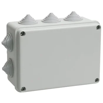 Коробка распаячная ОП 150х110х70 IP55 KM41242 (10 каб.ввод.) IEK UKO10-150-110-070-K41-55