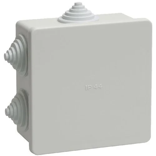 Коробка распаячная ОП 85х85х40 IP44 KM41235 (6 каб.ввод.) IEK UKO11-085-085-040-K41-44