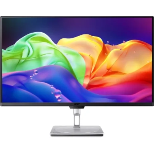 Монитор Acer 31.5" ProCreator PE320QKXsmiiphuzx серебристый QD OLED LED 0.03ms 16:9 HDMI M/M матовая