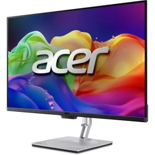 Монитор Acer 31.5" ProCreator PE320QKXsmiiphuzx серебристый QD OLED LED 0.03ms 16:9 HDMI M/M матовая
