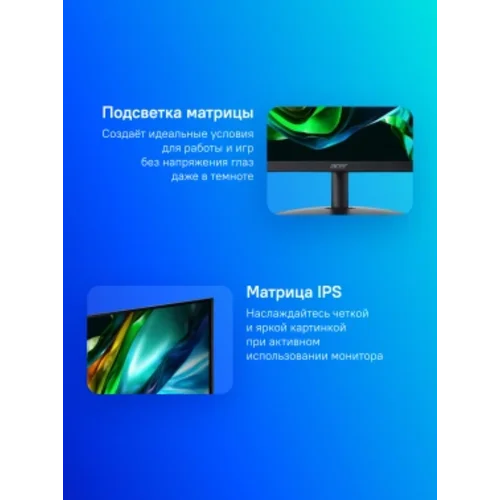 Монитор Acer 31.5" SH322QUEbmiphx черный IPS LED 1ms 16:9 HDMI M/M матовая HAS Piv 300cd 178гр/178гр
