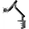 Кронштейн для мониторов Ultramounts UM713B черный 17"-32" макс.9кг крепление к столешнице поворот и