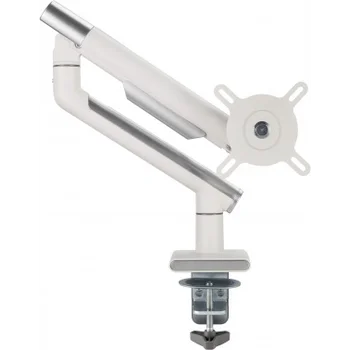 Кронштейн для мониторов Ultramounts UM713W белый 17"-32" макс.9кг крепление к столешнице поворот и н