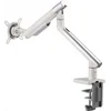 Кронштейн для мониторов Ultramounts UM713W белый 17"-32" макс.9кг крепление к столешнице поворот и н
