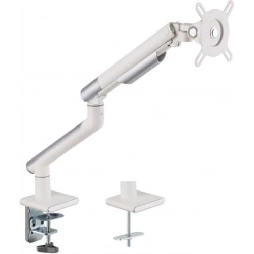 Кронштейн для мониторов Ultramounts UM713W белый 17"-32" макс.9кг крепление к столешнице поворот и н