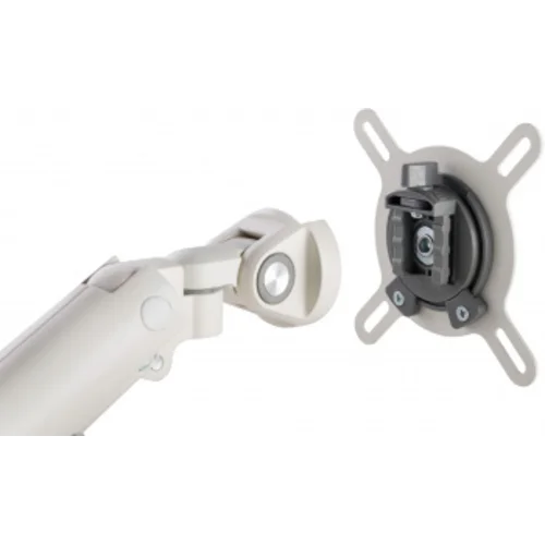 Кронштейн для мониторов Ultramounts UM713W белый 17"-32" макс.9кг крепление к столешнице поворот и н