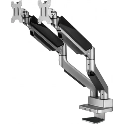 Кронштейн для мониторов Ultramounts UM718 серый 17"-35" макс.15кг крепление к столешнице поворот и н