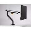 Кронштейн для мониторов Ultramounts UM725B черный 17"-32" макс.9кг крепление к столешнице поворот и