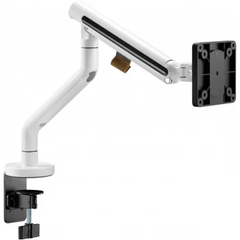 Кронштейн для мониторов Ultramounts UM725W белый 17"-32" макс.9кг крепление к столешнице поворот и н