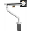 Кронштейн для мониторов Ultramounts UM725W белый 17"-32" макс.9кг крепление к столешнице поворот и н