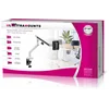 Кронштейн для мониторов Ultramounts UM725W белый 17"-32" макс.9кг крепление к столешнице поворот и н