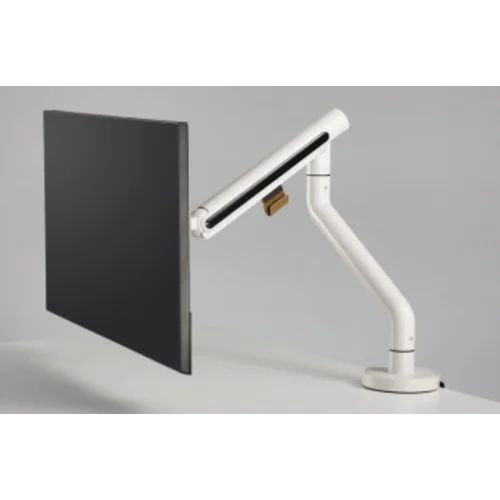 Кронштейн для мониторов Ultramounts UM725W белый 17"-32" макс.9кг крепление к столешнице поворот и н